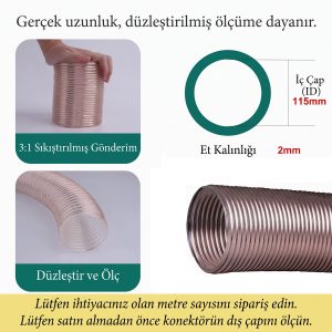Toz Emiş Hortumu - Görsel 3